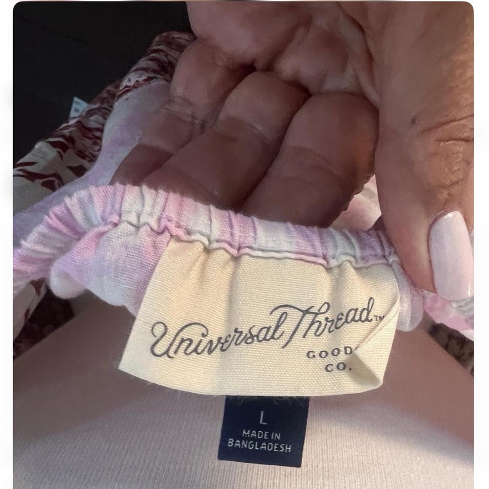 Universal Thread Cottagecore Pink Patchwork Maxi … - image 5